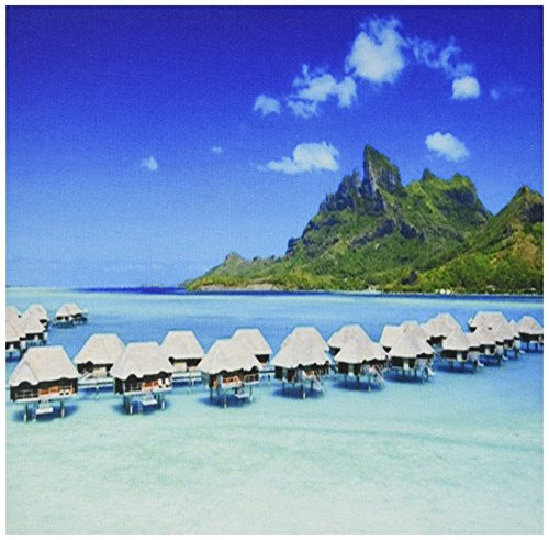 3dRose LLC 8 x 8 x 025 Inches Mouse Pad Beautiful Bora Bora mp541221