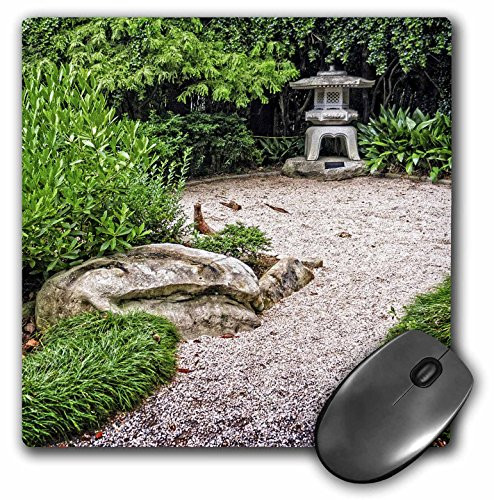 3dRose LLC 8 x 8 x 025 Inches Mouse Pad Japanese Stone Lantern mp1601281