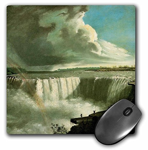 3dRose LLC 8 X 8 X 025 Inches Mouse Pad Niagara Falls From Table Rock Vintage Vanderlyn Mp1789011