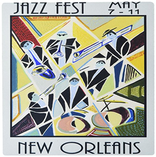3dRose LLC 8 X 8 X 025 Inches Mouse Pad Image of Art Deco New Orleans Jazz Poster Mp1810751 3dRose LLC 8 X 8 X 025 Inches Mouse Pad Image of Art Deco New Orleans Jazz Poster Mp1810751