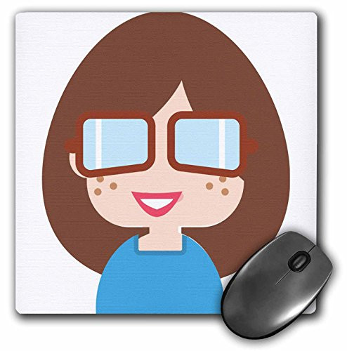 3dRose LLC 8 x 8 x 025 Inches Mouse Pad Princess Bear mp1654611