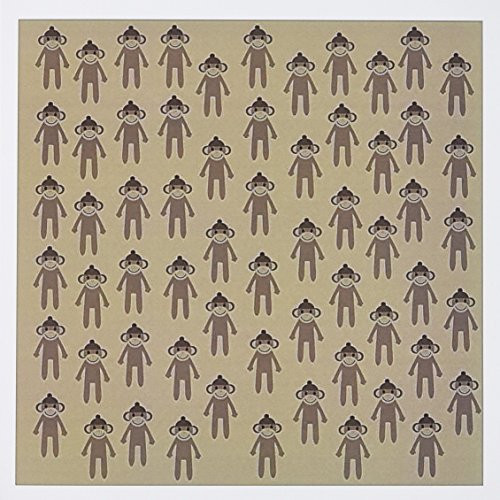 3dRose Set of 12 Greeting Cards Brown Sock Monkeys Cute Animals Art gc1789762 3dRose Set of 12 Greeting Cards Brown Sock Monkeys Cute Animals Art gc1789762