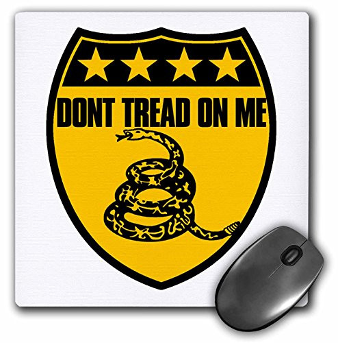 3drose Dont Tread On Me  Mouse Pad