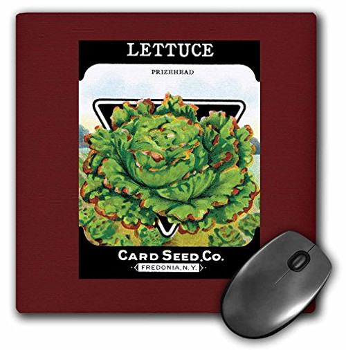 3dRose Lettuce Prizehead Card Seed Company Fredonia Ny Mouse Pad mp1701811 3dRose Lettuce Prizehead Card Seed Company Fredonia Ny Mouse Pad mp1701811