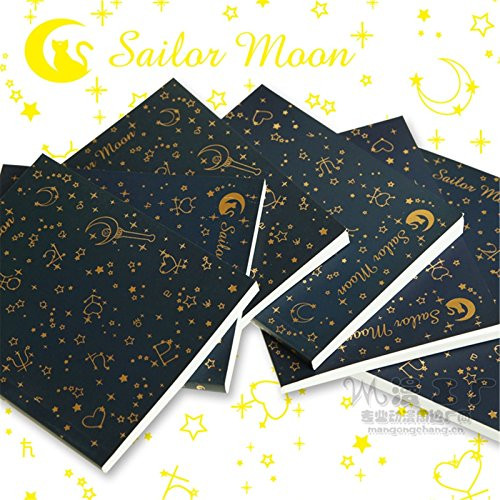 Anime Sailor Moon Crystal 20th Tsukino Usagi School Cartoon Notebook by HiRudolph