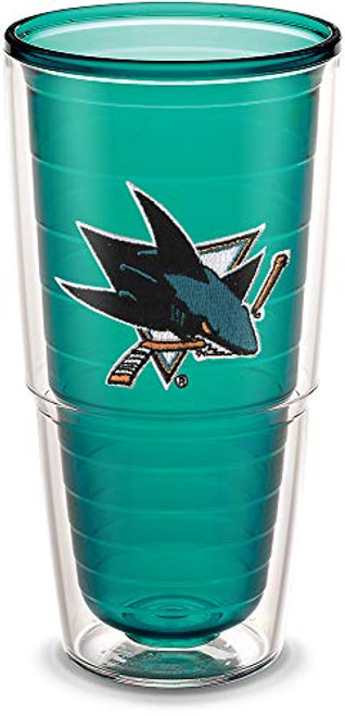 Tervis NHL San Jose Sharks Tumbler Emblem 24 oz Emerald Tervis NHL San Jose Sharks Tumbler Emblem 24 oz Emerald