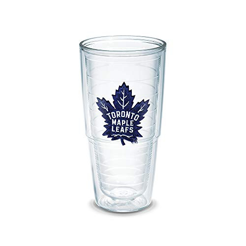 Tervis NHL Toronto Maple Leafs Emblem 24oz Tumbler Gift Boxed with No Lid Clear Tervis NHL Toronto Maple Leafs Emblem 24oz Tumbler Gift Boxed with No Lid Clear
