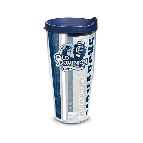 Tervis Old Dominion Univ College Pride Wrap 24oz Tumbler with Navy Lid Clear Tervis Old Dominion Univ College Pride Wrap 24oz Tumbler with Navy Lid Clear
