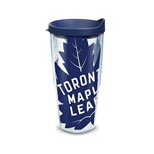 Tervis NHL Toronto Maple Leafs Colossal Wrap 24oz Tumbler Gift Boxed with Navy Lid Clear Tervis NHL Toronto Maple Leafs Colossal Wrap 24oz Tumbler Gift Boxed with Navy Lid Clear