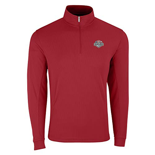 Vantage Apparel Minor League Baseball Round Rock Express 14Zip Tech Pullover Sport Red Large