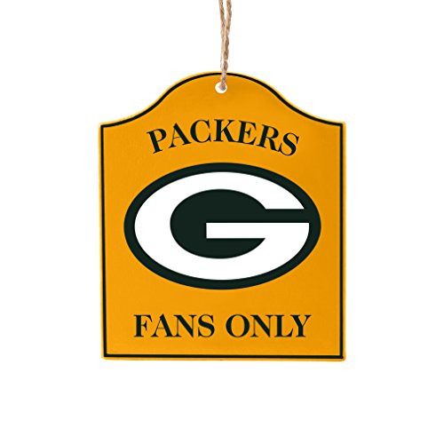 Boelter Brands NFL Green Bay Packers Wooden Fan Sign Ornament Boelter Brands NFL Green Bay Packers Wooden Fan Sign Ornament