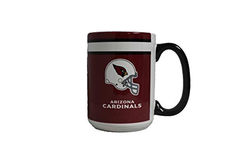 Boelter Arizona Cardinals 15oz Blast Accent Ceramic Mug