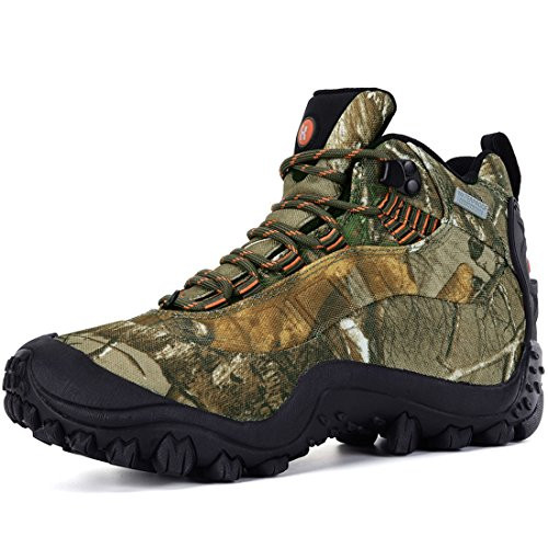 XPETI Mens Thermator Mid Waterproof Hiking Walking Trail Boot Camouflage 95