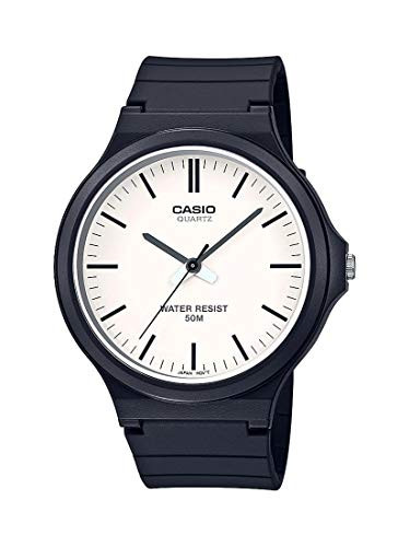 Casio Classic Quartz Watch with Resin Strap Black 2145 Model MW2407EVCF