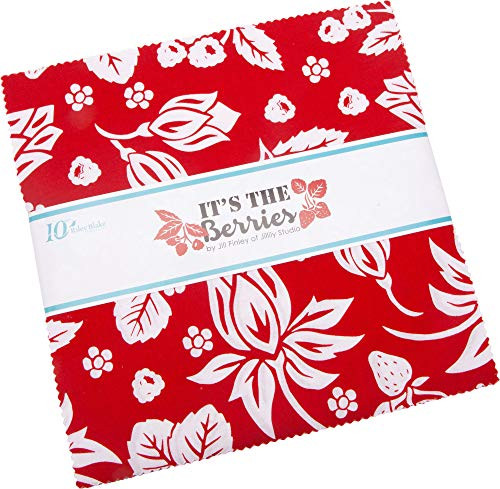 Jill Finley Its The Berries 10 Stacker 42 10inch Squares Layer Cake Riley Blake 10890042 Jill Finley Its The Berries 10 Stacker 42 10inch Squares Layer Cake Riley Blake 10890042