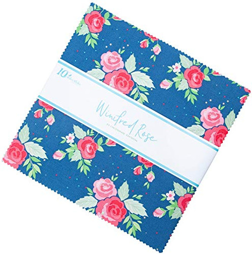 Christopher Thompson Winifred Rose 10 Stacker 42 10inch Squares Layer Cake Riley Blake 10922042 Christopher Thompson Winifred Rose 10 Stacker 42 10inch Squares Layer Cake Riley Blake 10922042