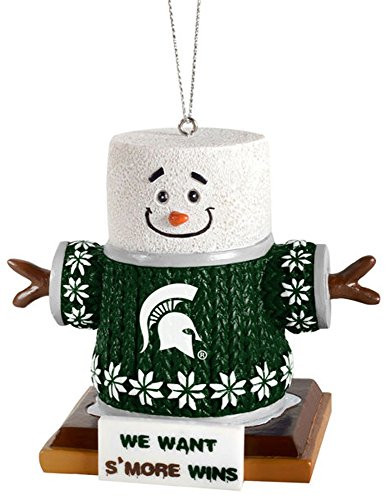 FOCO NCAA Michigan State Smores Ornament