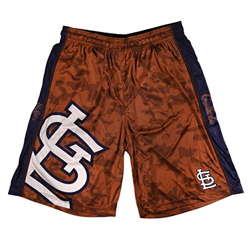 St Louis Cardinals Big Logo Polyester Short Large 34