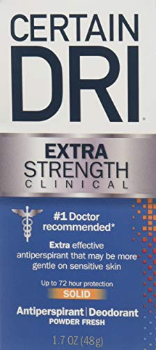 Certain Dri Antiperspirant Solid for Excessive Perspiration17 Ounce 2 Pack
