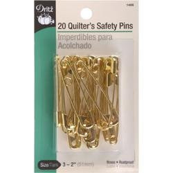 Dritz Quilters Safety Pins Size 3 20Pkg 1466 3 Pack