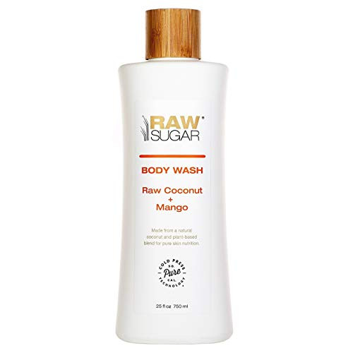 Raw Sugar Raw Coconut Mango Natural Body Wash 25oz