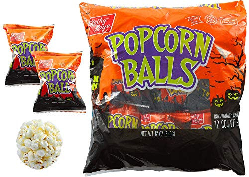 Kathy Kaye Halloween Popcorn Balls 1 oz 12 ct