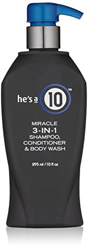 Its a 10 Haircare Hes A Miracle 3in1 Shampoo Conditioner and Body Wash 10 fl  oz
