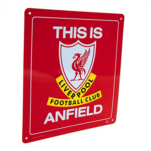 Liverpool FC  This is Anfield Official Metal Sign