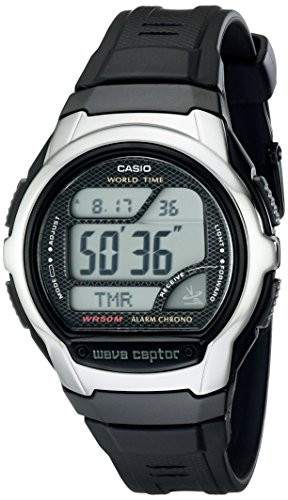 Casio Mens WV58A1AVCR Waveceptor Atomic Digital Watch