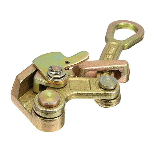 Guosu Wire Grip Gripper Cable Grip Clamp Wire Rope Jaw Puller Pulling Tightening Tool Hand Puller 2204 Lbs1 Ton
