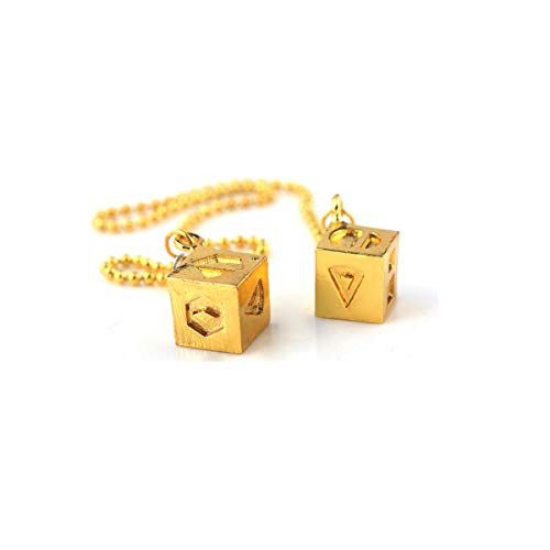 HAN Solo DICE Star Wars Lucky Charm Sabacc Gold Millennium Falcon