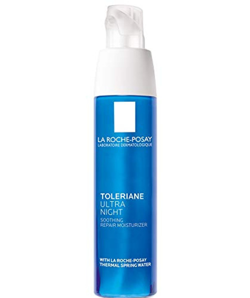 La RochePosay Toleriane Ultra Night Cream for Face Intense Soothing Moisturizer Allergy Tested 135 Fl oz