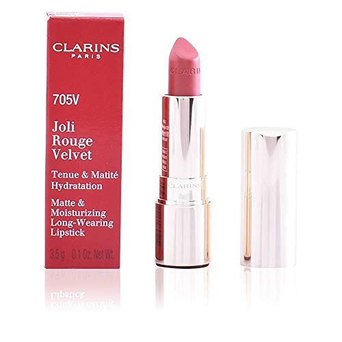 Clarins Joli Rouge Velvet Lipstick  754v Deep Red 01 Oz