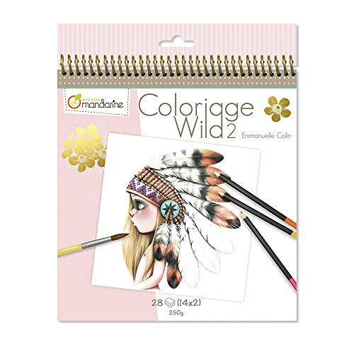 Avenue Mandarine Collectors Colouring Book 14 Designs  Book 2