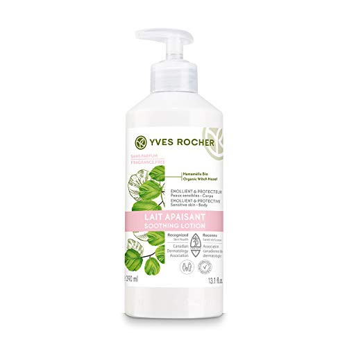 Yves Rocher Soothing Body Lotion Fragrancefree formula for Sensitive Skin 390 ml Maxi Format Pumpbottle