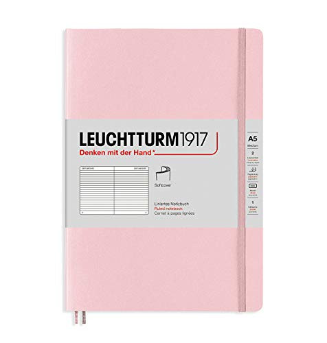 Leuchtturm1917 Special Edition Muted Colors Softcover A5 Medium Lined Notebook  Powder