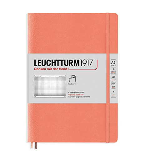 Leuchtturm1917 Special Edition Muted Colors Softcover A5 Medium Squared Notebook  Bellini