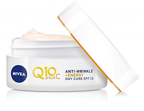 Nivea Q10 Plus C AntiWrinkle  Energy SPF 15 Day Cream with Vitamin C for Tired Dull Skin