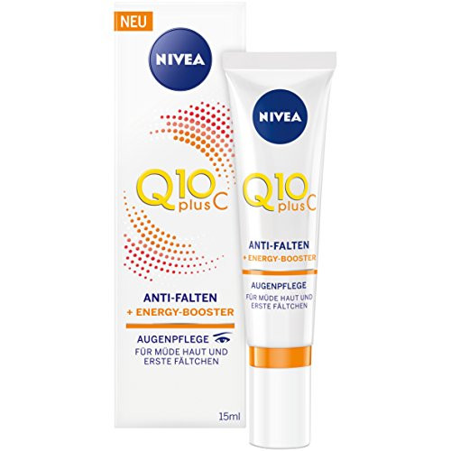 Nivea Q10 Plus C AntiWrinkle Energy Booster Eye Cream For Tired Skin and Fine Lines 15ml Nivea Q10 Plus C AntiWrinkle Energy Booster Eye Cream For Tired Skin and Fine Lines 15ml