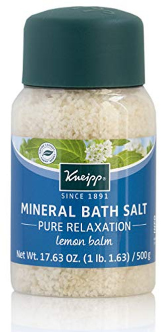Kneipp Mineral Bath Salt Pure Relaxation Lemon Balm 1763 Oz Kneipp Mineral Bath Salt Pure Relaxation Lemon Balm 1763 Oz