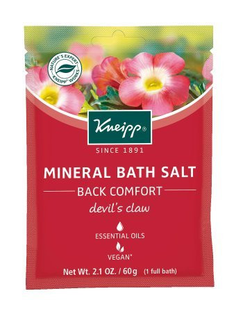 Kneipp Mineral Bath Salt Back Comfort Devils Claw 21 oz
