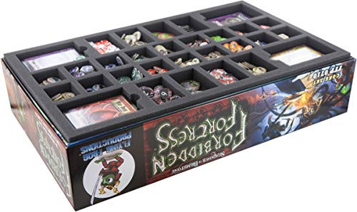 Feldherr Foam Set Compatible with Shadows of Brimstone Forbidden Fortress  Board Game Box