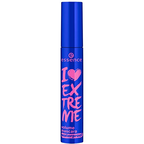 essence  I Love Extreme Volume Mascara Crazy Volume  Paraben Free  Cruelty Free  Black Pack of 1 Waterproof