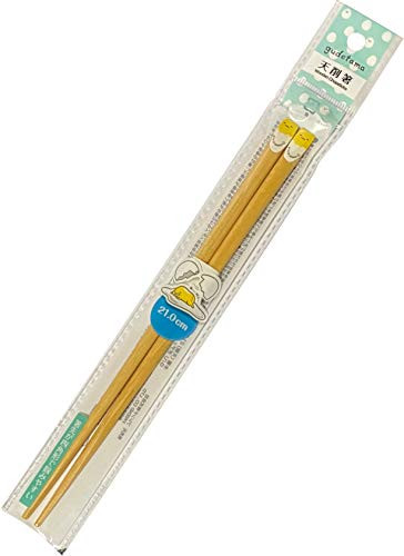 Sanrio Gudetama Wooden Chopsticks 21 cm Tip is square Body