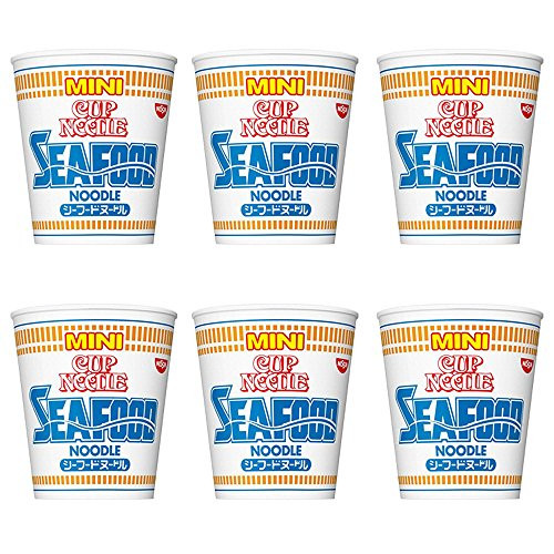 Cup Noodle Seafood Mini 13oz 6pcs Set Nissinn Japanese Instant Ramen Ninjapo