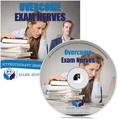 Overcome Exam Nerves Self Hypnosis CD  MP3 and APP 3 IN 1 PURCHASE  Hypnotherapy CD to Perform Better on Tests