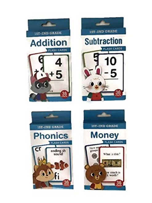 Early Education Flash Cards, Pre-K, Kindergarten, First, Second, Third & Fourth Grades (First & Second Grade)