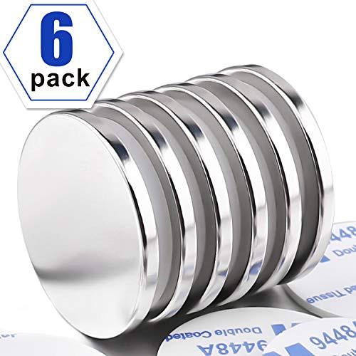 LOVIMAG Super Strong Neodymium Disc Magnets Powerful N52 Rare Earth Magnets 126 inch x 18 inch Pack of 6 LOVIMAG Super Strong Neodymium Disc Magnets Powerful N52 Rare Earth Magnets 126 inch x 18 inch Pack of 6