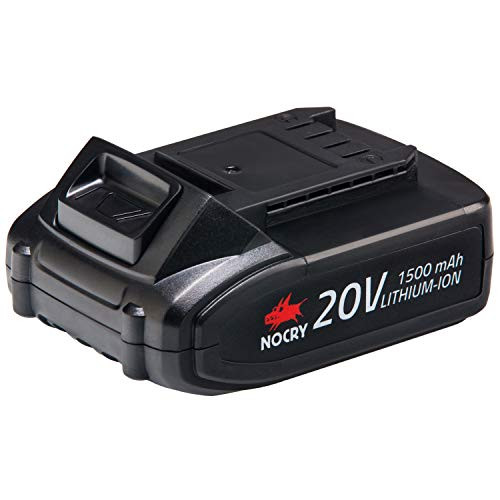 NoCry 20V Lithium Ion Battery  Rechargeable 15 Ah Battery for NoCry Cordless Power Tools Only