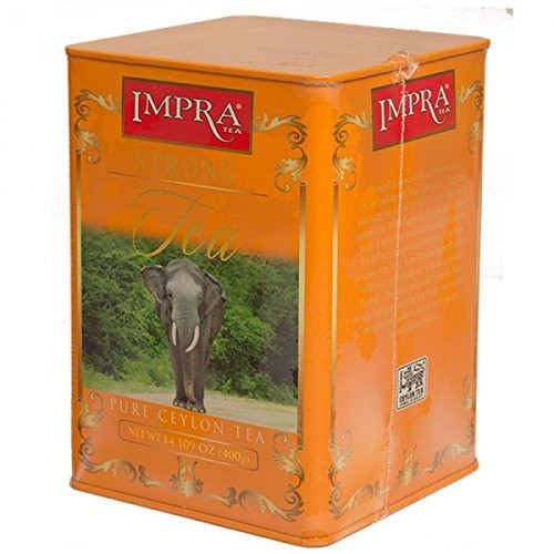 Impra Strong Tea Metal Caddy 400 g Big Leaf